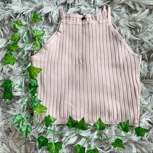 Light Pink Crop Top